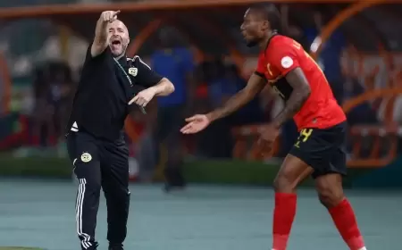 بلماضي يحمل لاعبيه مسؤولية التعادل مع أنغولا