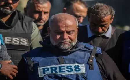 مصر تنجح في إخراج الصحفي وائل الدحدوح من غزة لرفح
