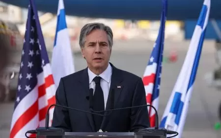 بلينكن من دافوس: ما يحدث في غزة "يفطر قلبي"