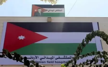 قصف إسرائيلي يستهدف المستشفى الميداني الأردني في خان يونس