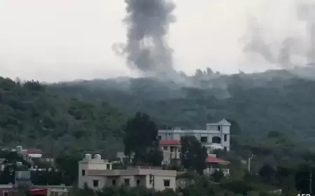 غارات وقصف مدفعي مكثف على عدد من البلدات جنوب لبنان