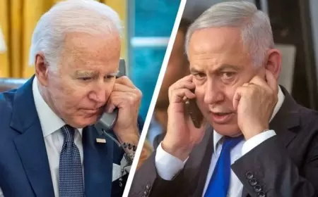 مكتب نتنياهو ينفي تصريحات بايدين:"لا دولة فلسطينية"