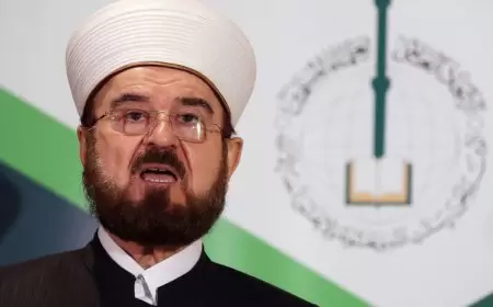 رئيس الاتحاد العالمي لعلماء المسلمين يكشف سبب موانع دخول وفد الاتحاد إلى غزة مع المساعدات