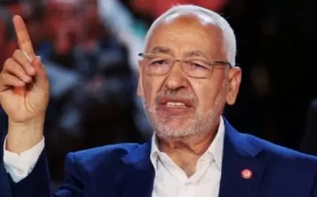 "النهضة التونسية" تنفي شائعات حول وفاة الغنوشي في سجنه