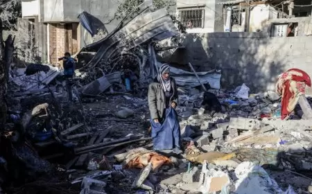 22 مجزرة جديدة- حصيلة عدوان غزة ترتفع لـ 25.490 شهيدا