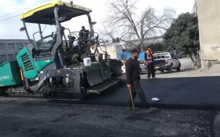 بلدية #علار: الانتهاء من مرحلة تعبيد المدخل الغربي للبلدة والذي امتد من دوار الزيتونة وحتى محلات منير شريم