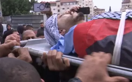 شويكة تودع شهيدها سليم حجر