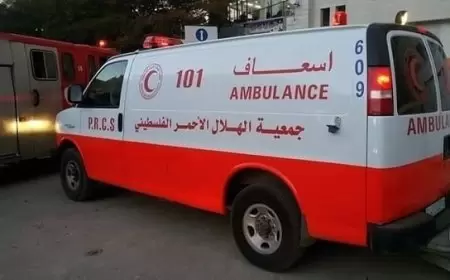 مصير المسعفين الذين توجهوا لانقاذ الطفلة المحاصرة في مركبة بغزة مجهولا