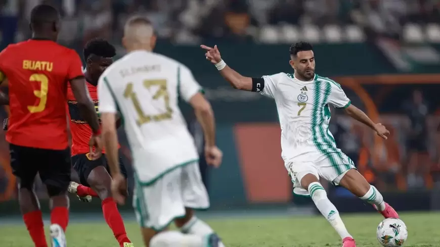 محرز "المتفائل" يقلل من أهمية التعثر أمام أنغولا