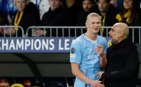 غوارديولا يتحدى ريال مدريد بشأن هالاند