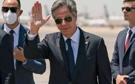 بلينكن يصل الرياض في مستهل جولة بالشرق الأوسط