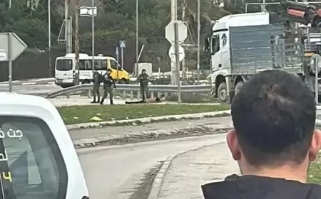 استشهاد شاب بزعم محاولته تنفيذ عملية طعن في القدس