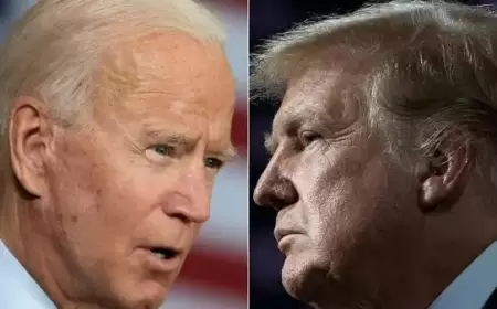 ترامب يريد مناظرة بايدن في سباق انتخابات الرئاسة