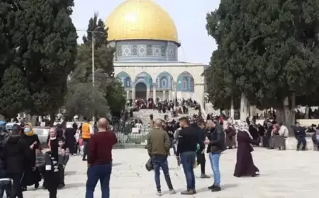 رغم التضييقات واعتقال امرأة.. إحياء ذكرى الإسراء والمعراج بالأقصى