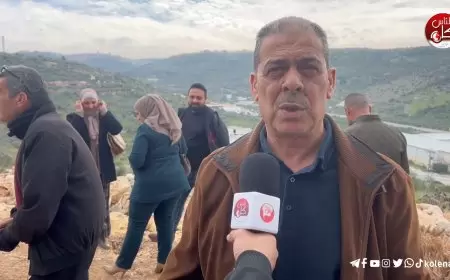 فعالية زراعة الاشجار الحرجية في الاحراش في المنطقه التي تم تأهيلها وفتح الطرق عليها