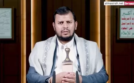 عبد الملك الحوثي: أمريكا وإسرائيل وبريطانيا تسعى لتصفية القضية الفلسطينية