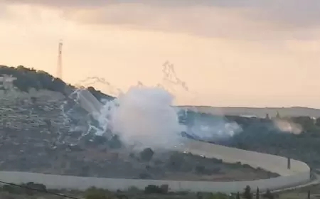 قصف إسرائيلي مكثف على عدد من البلدات في جنوب لبنان