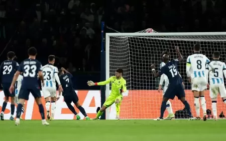 ثنائية مبابي وباركولا تحسم مواجهة سوسييداد