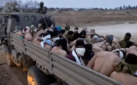 جيش الاحتلال يشن حملة اعتقالات في مجمع ناصر الطبي