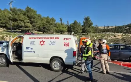 مقتل اسرائيلي واصابة 8 بعملية إطلاق نار قرب حاجز الزعيم