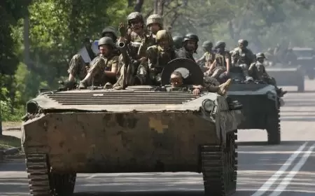 اجتماع في باريس لدعم أوكرانيا والجيش الروسي يعزز مواقعه بمناطق الشرق