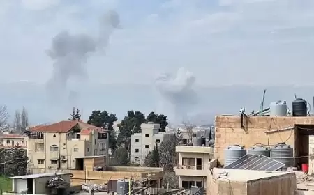 غارات إسرائيلية على قضاء بعلبك وحزب الله يعلن إسقاط مسيّرة إسرائيلية