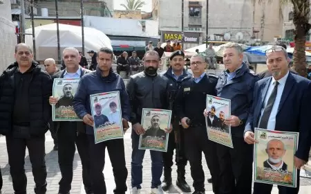 (صور) الفعالية التضامنية مع الأسرى  في اليوم الوطني لنصرة المعتقلين وغزة والقدس