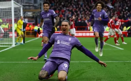 نونيز ينقذ ليفربول من فخ نوتنغهام بهدف قاتل