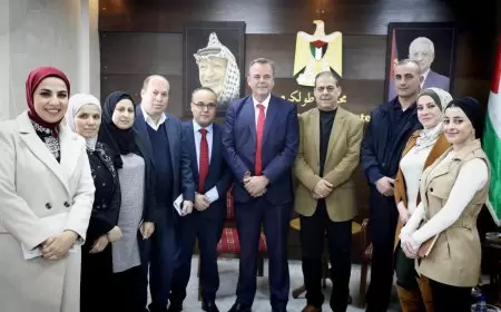 طقاطقة يطلع ممثل هولندا لدى دولة فلسطين على أوضاع محافظة طولكرم وإنتهاكات الإحتلال