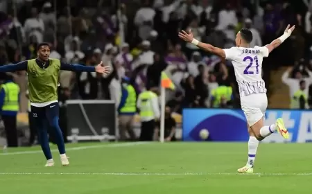 العين يهزم النصر بـ"مهارة" رحيمي