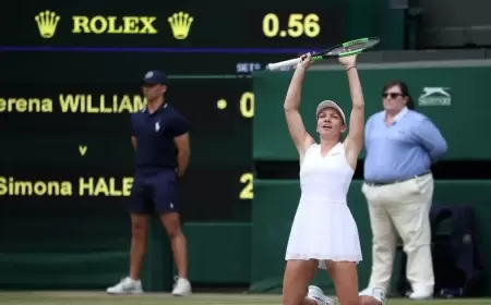 تخفيض عقوبة هاليب وإعادتها لمنافسات التنس فوراً