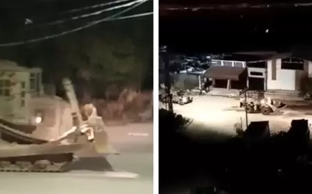 الاحتلال يقتحم مدينة طولكرم ومخيم نور شمس ويدمر البنية التحتية