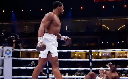 جوشوا يهزم نغانو بـ "قاضية" الجولة الثانية