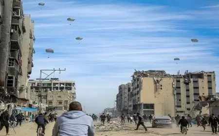 بيان إماراتي أوروبي أمريكي قبرصي بشأن ممر بحري لمساعدات غزة