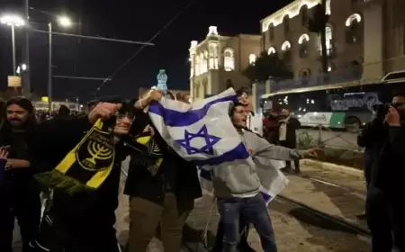 مسيرة استفزازية للمستوطنين في شارع الواد تعيق وصول المصلين للأقصى