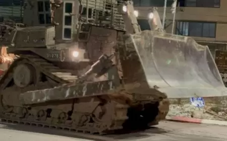 الاحتلال يقتحم مخيم نور شمس شرق طولكرم ويقصف بالطائرات المسيرة حارة المنشية