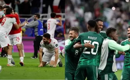 المنتخب السعودي يصطدم بـ "المصارعين"