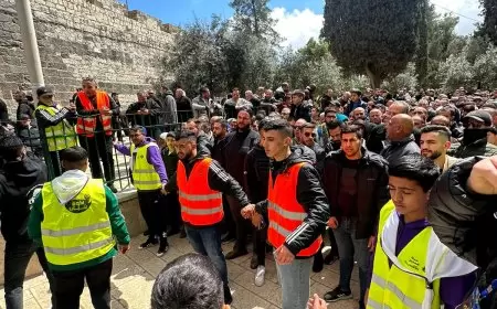 رغم الحواجز والقيود مسير الأقصى تسير حافلات من الضفة إلى الأقصى