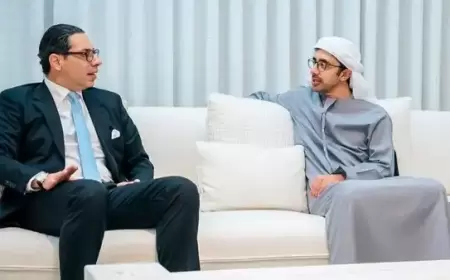 أبو ظبي تبحث مع قبرص الرومية الممر البحري لغزة