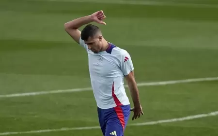 رودري يغيب عن إسبانيا قبل لقاء البرازيل