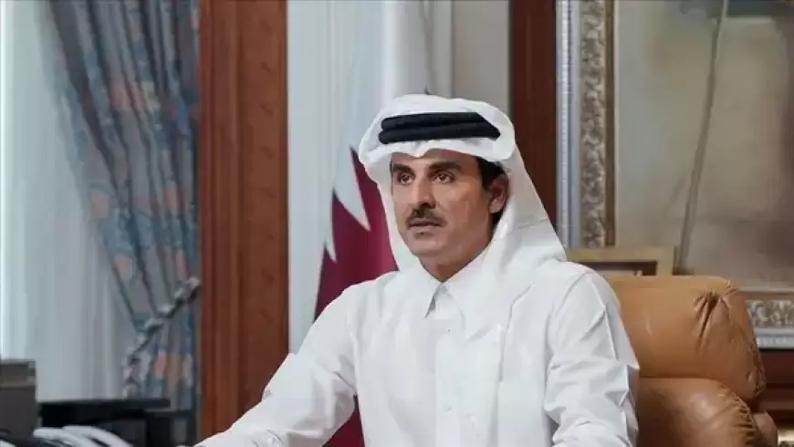 أمير قطر ورئيس إيران يبحثان التطورات في غزة