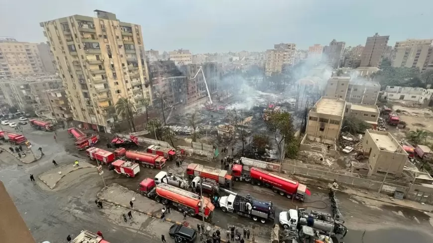 بعد حريق استوديو الأهرام.. مصير مجهول لمسلسل مصطفى شعبان