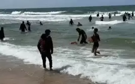 غزة: غرق مواطنين حاولوا الحصول على المساعدات