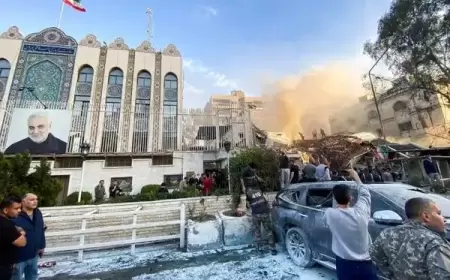 إيران تكشف عن خسائرها بهجوم القنصلية في دمشق