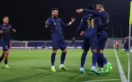 النصر يحقق أكبر انتصار دوري في تاريخه
