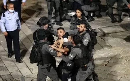 حملة اعتقالات واسعة في مناطق متفرقة بالضفة والقدس