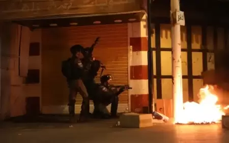 إصابة مجندة إسرائيلية في عملية إطلاق نار جنوبي نابلس