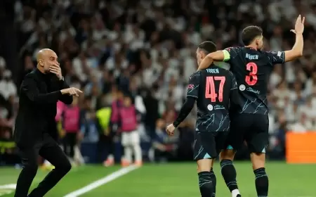 غوارديولا: لاعبو مانشستر سيتي يحبون اللعب تحت الضغط