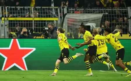 دورتموند يهزم أتلتيكو في مباراة مثيرة ويبلغ نصف النهائي