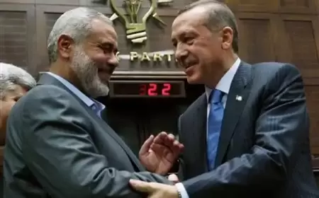 أردوغان: رئيس المكتب السياسي لحماس سيزور تركيا نهاية هذا الأسبوع